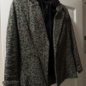 Leopard Print women’s Jacket